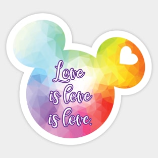 Love Is Love Sticker